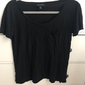 Banana Republic Black Pocket TShirt